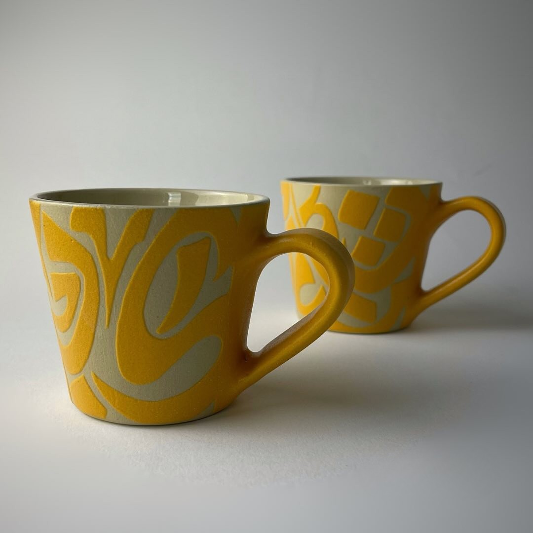 designed for serving coffee and other beverages.