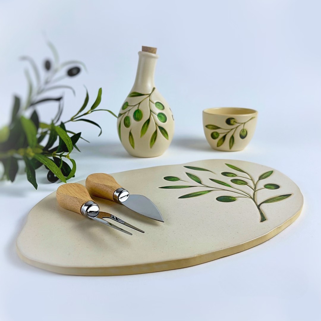 Cylindrical Cheese Platter - Image 3